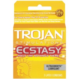 Trojan Ultra Ribbed Ecstasy...