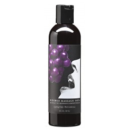 Huile de massage comestible...