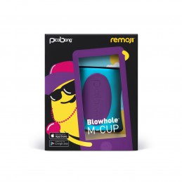 Remoji Blowhole M-Cup - Bleu