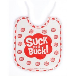 Suck for a Buck Bib