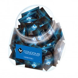 Frasco de condones ID...