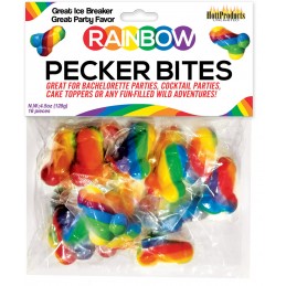 Morsures de Pecker Arc-en-ciel