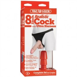 Vac-U-Lock 8-Inch Realistic...