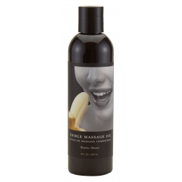 Huile de massage comestible...