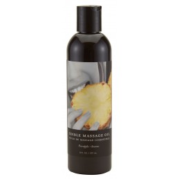Huile de massage comestible...