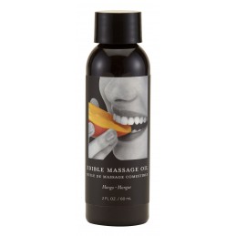 Huile de massage comestible...
