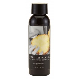 Huile de massage comestible...