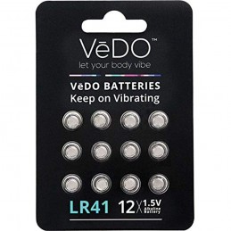 LR41 Batteries 12 Pack