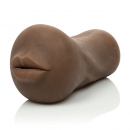 Caresser la bouche - Marron