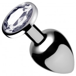 Plug anal Clear Gem - Petit