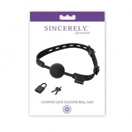 Sincèrement bâillon à boule...