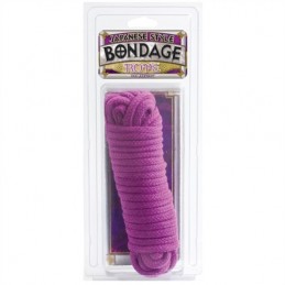Corde de bondage en coton,...