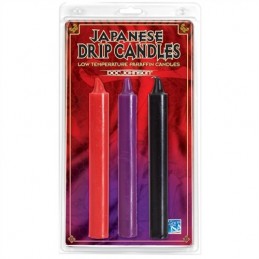 Juego de 3 velas japonesas...