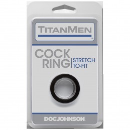Titanmen Cock Ring - Black