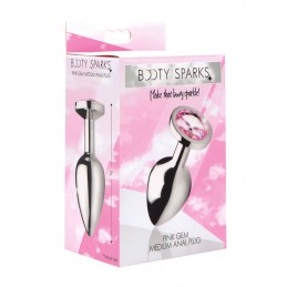 Plug anal Pink Gem - Moyen