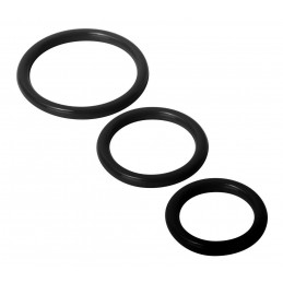 Trinity Silicone Cock Rings...