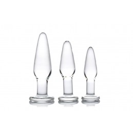 Kit de 3 plugs anaux en...