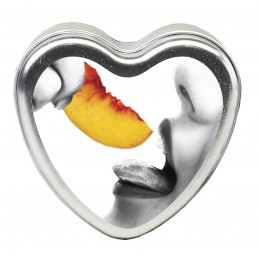Edible Heart Candle - Peach...