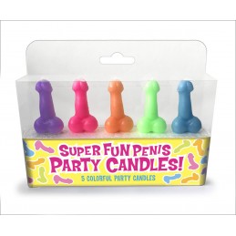 Bougies en forme de pénis...