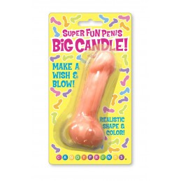Bougie Super Fun en forme...