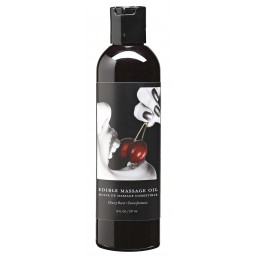 Huile de massage comestible...