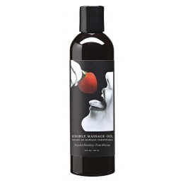 Huile de massage comestible...
