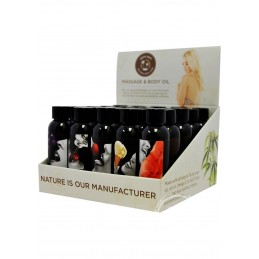 Huile de massage comestible...