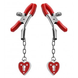 Pinces à tétons à cadenas...