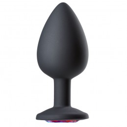 Plug anal en silicone orné...