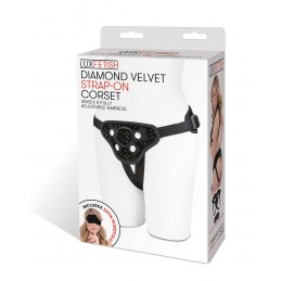 Diamond Velvet Strap-on...