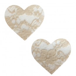 Nude Toffee Lace I Heart U...