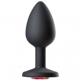 Plug anal en silicone orné...