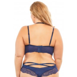 Lace Push Up Balconette Bra...