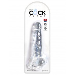 King Cock Clear 8 Inch Cock...