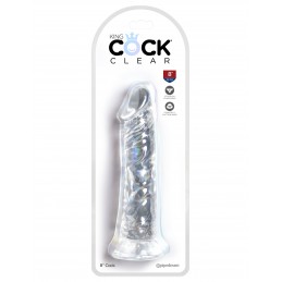 King Cock Clear 8 Inch Cock