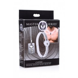 Cuffed Locking Bracelet and...