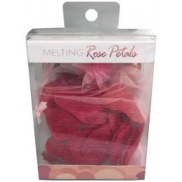 Pétales de rose fondants
