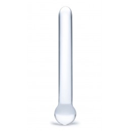 Godemiché droit en verre de...