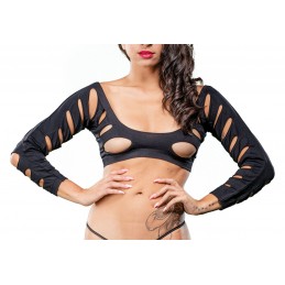 Varigated Holes Crotchless...