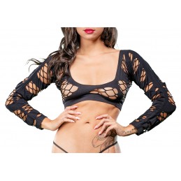 Wild Design Mesh Crotchless...