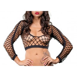 All Over Mesh Crotchless...