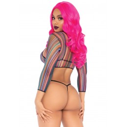 Bikini 3 pièces en résille...