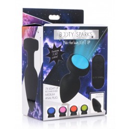 7x Plug anal lumineux...