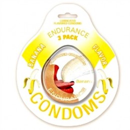 Endurance Condoms - Banana...