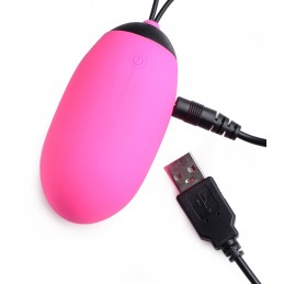 Œuf vibrant en silicone...