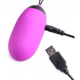 Œuf vibrant en silicone...