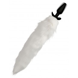 Vibrating White Fox Tail...