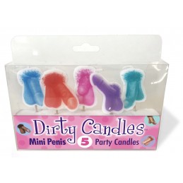 Dirty Penis Candles 5 Party...