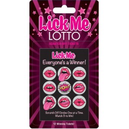 Lick Me Lotto : 12 billets...