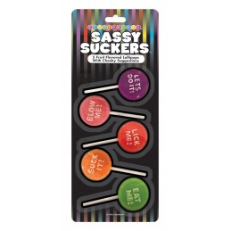 Sucettes Sassy Sucker 5...